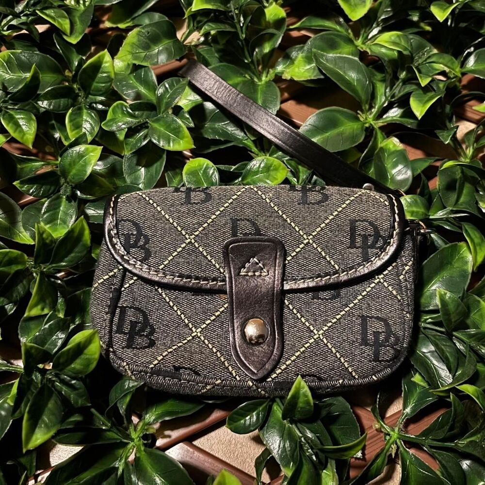 Dooney-bourke Women's Brown and Black Wallet-purses